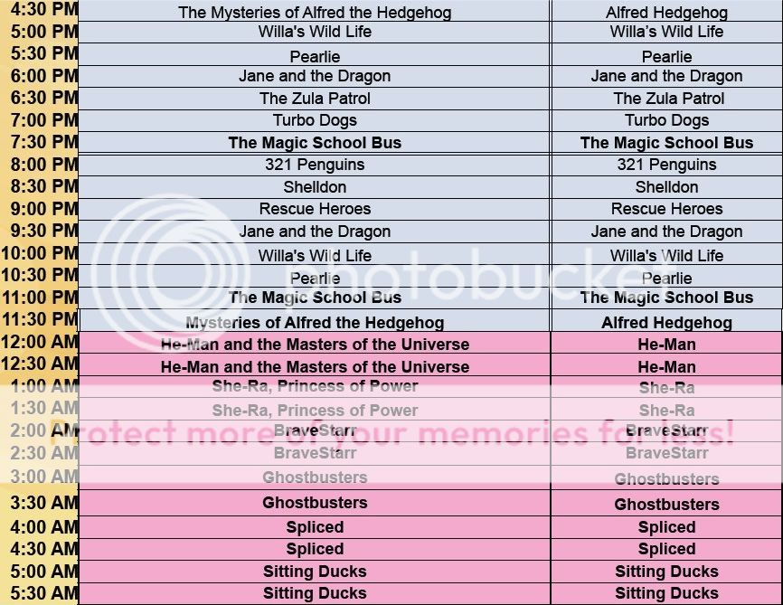 QUBO Announces New Fall Schedule - Sitcoms Online Message Boards - Forums