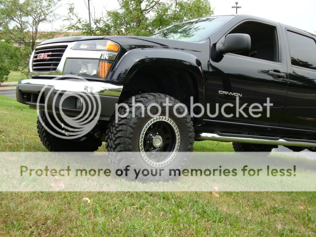 lifted gmc canyon
